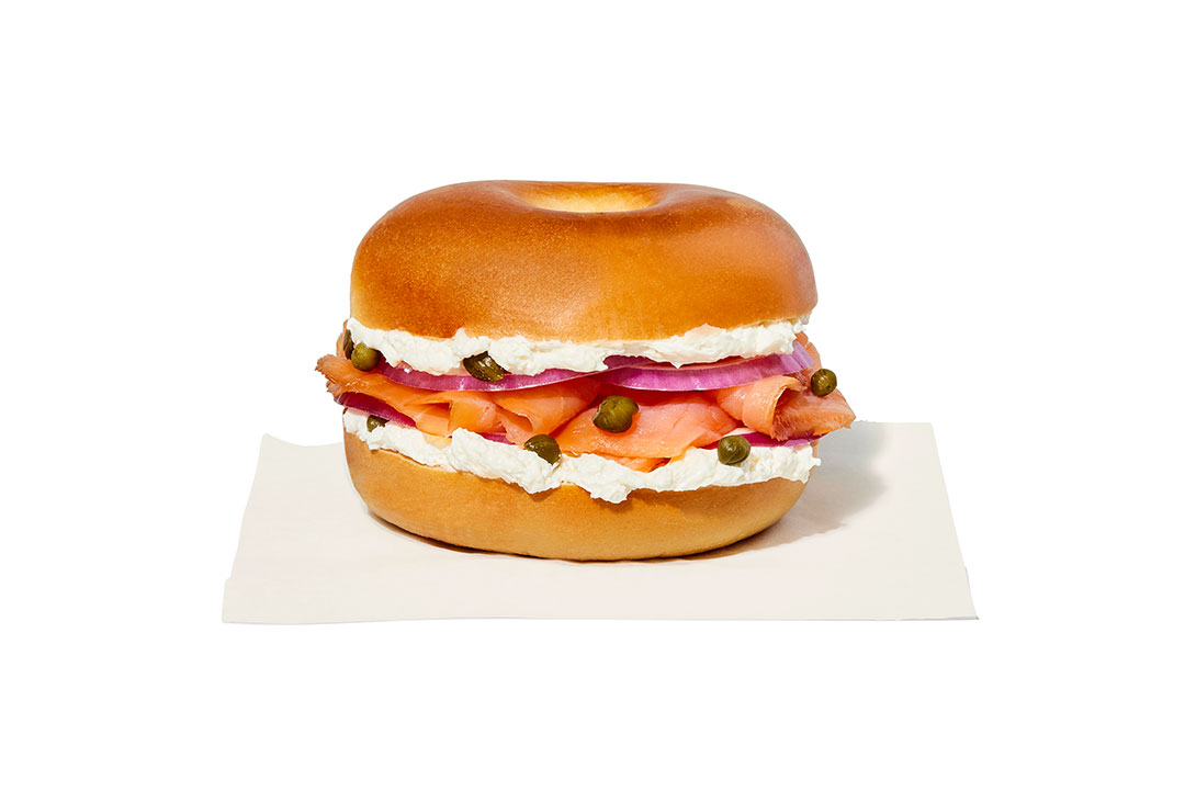 nova lox bagel sandwich