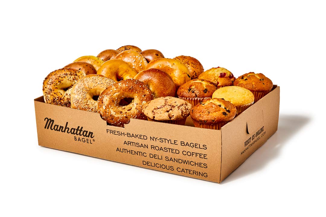 manhattan bagel broadway breakfast box